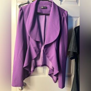 Purple blazer